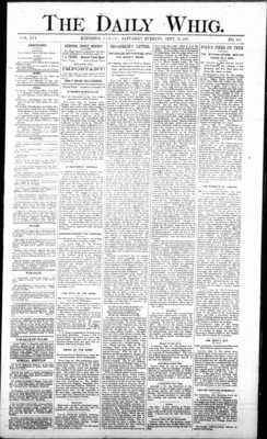 Daily British Whig (1850), 10 Sep 1887