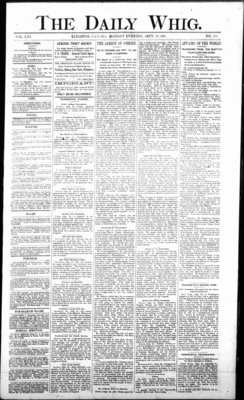 Daily British Whig (1850), 12 Sep 1887