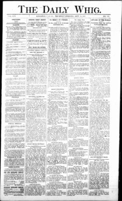 Daily British Whig (1850), 15 Sep 1887