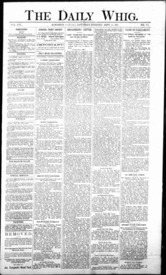 Daily British Whig (1850), 17 Sep 1887