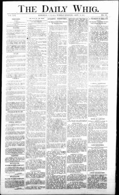 Daily British Whig (1850), 20 Sep 1887