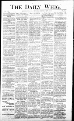 Daily British Whig (1850), 22 Sep 1887