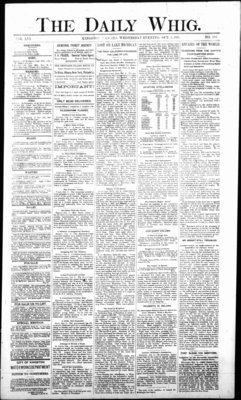 Daily British Whig (1850), 5 Oct 1887