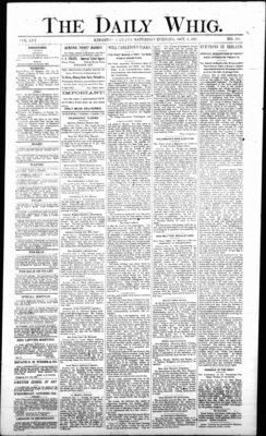 Daily British Whig (1850), 8 Oct 1887