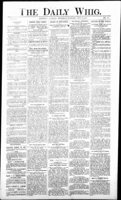 Daily British Whig (1850), 20 Oct 1887