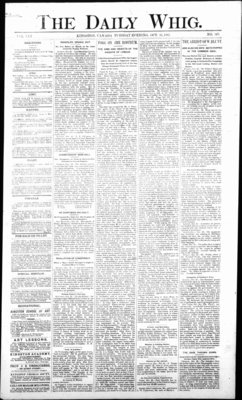 Daily British Whig (1850), 25 Oct 1887