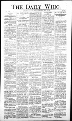 Daily British Whig (1850), 11 Nov 1887