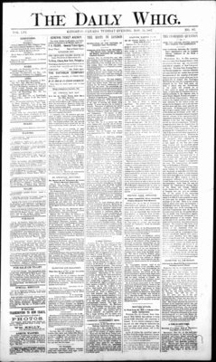 Daily British Whig (1850), 15 Nov 1887