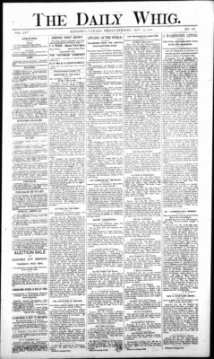 Daily British Whig (1850), 25 Nov 1887