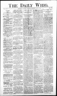 Daily British Whig (1850), 26 Nov 1887