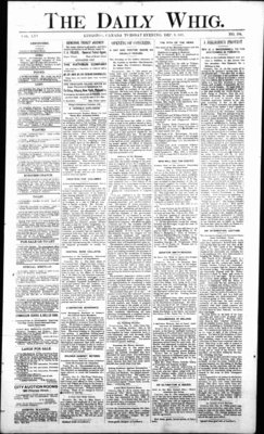 Daily British Whig (1850), 6 Dec 1887