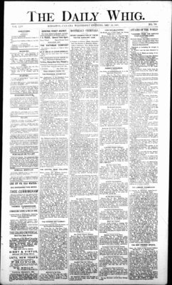 Daily British Whig (1850), 14 Dec 1887