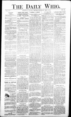 Daily British Whig (1850), 22 Dec 1887