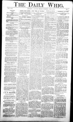 Daily British Whig (1850), 6 Jan 1888