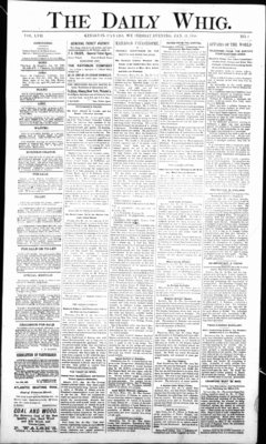 Daily British Whig (1850), 11 Jan 1888