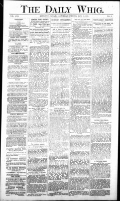 Daily British Whig (1850), 14 Jan 1888