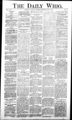 Daily British Whig (1850), 16 Jan 1888