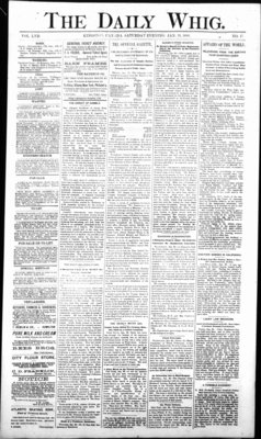 Daily British Whig (1850), 21 Jan 1888