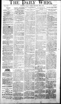 Daily British Whig (1850), 3 Feb 1888