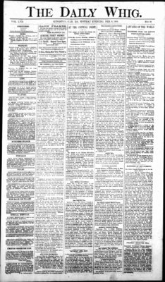 Daily British Whig (1850), 6 Feb 1888