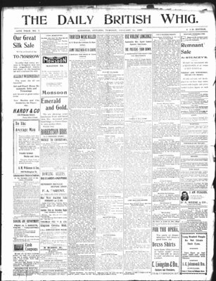 Daily British Whig (1850), 10 Jan 1899