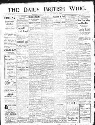 Daily British Whig (1850), 12 Jan 1899