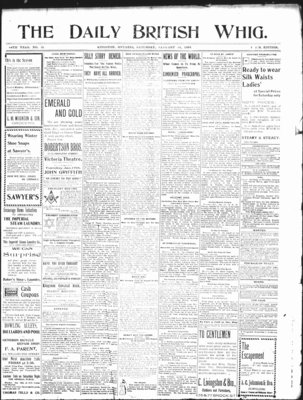 Daily British Whig (1850), 14 Jan 1899