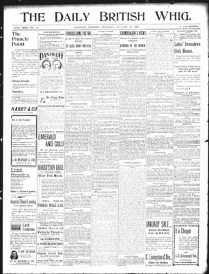 Daily British Whig (1850), 19 Jan 1899