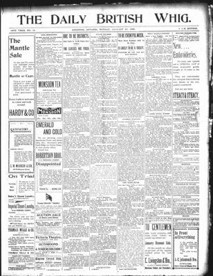 Daily British Whig (1850), 23 Jan 1899