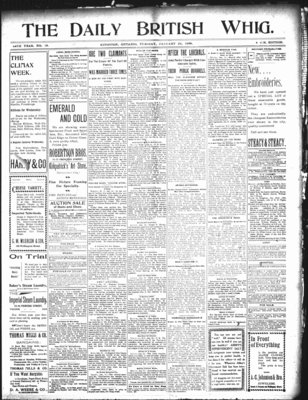 Daily British Whig (1850), 24 Jan 1899