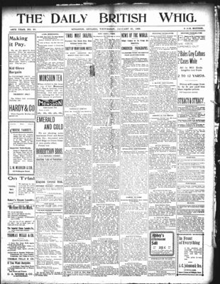 Daily British Whig (1850), 25 Jan 1899