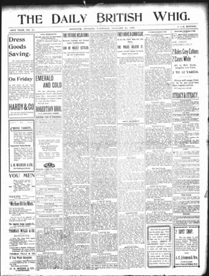 Daily British Whig (1850), 26 Jan 1899