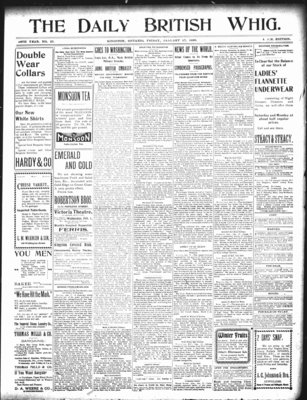 Daily British Whig (1850), 27 Jan 1899