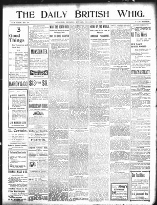 Daily British Whig (1850), 30 Jan 1899