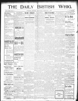 Daily British Whig (1850), 1 Feb 1899