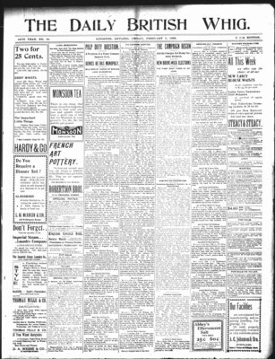 Daily British Whig (1850), 3 Feb 1899