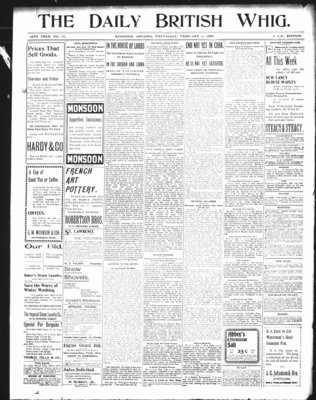 Daily British Whig (1850), 8 Feb 1899