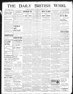 Daily British Whig (1850), 9 Feb 1899