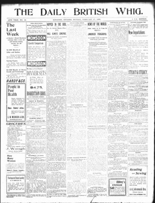 Daily British Whig (1850), 27 Feb 1899