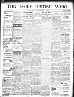 Daily British Whig (1850), 8 Mar 1899