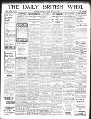 Daily British Whig (1850), 20 Mar 1899