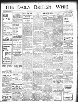 Daily British Whig (1850), 18 Apr 1899