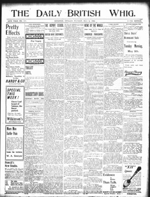 Daily British Whig (1850), 8 May 1899