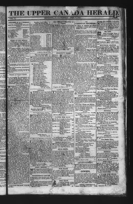 Upper Canada Herald (Kingston1819), 6 Apr 1819