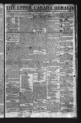 Upper Canada Herald (Kingston1819), 27 Apr 1819