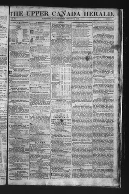 Upper Canada Herald (Kingston1819), 17 Aug 1819