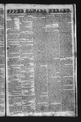 Upper Canada Herald (Kingston1819), 23 Nov 1819