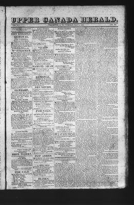 Upper Canada Herald (Kingston1819), 6 May 1823