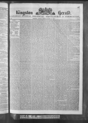 Upper Canada Herald (Kingston1819), 19 Aug 1845