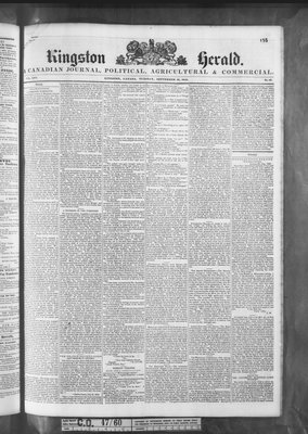 Upper Canada Herald (Kingston1819), 16 Sep 1845